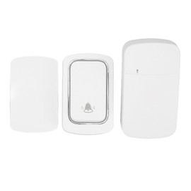 Wireless Doorbell 1 to 1 Door Bell IP68 Waterproof Battery Free AC  for Home Office