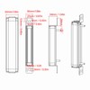 Safety Light Curtain 4 Beam 20mm Spacing Hand Protection Infrared
