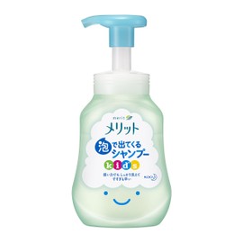 メリット キッズ 泡で出てくるシャンプー ポンプ 300ml