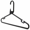 The Hanger Store 30 Black Strong Heavy Duty Plastic Coat