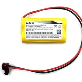 Paquete de 5 luces de emergencia Ni-CD AA 1200 mAh 2.4 V Lithonia ELB2P401N ELB 2P401N NiCad batería de repuesto Powercell PCHA4/5-2-SR-LC Lithonia ELB0310 ELB 0310 OSA098 NIC1158