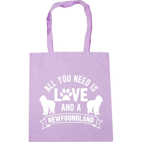 Hippowarehouse All you need is love and a Newfoundland Tote