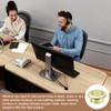 sourcing map 1 Pcs 1.18 inch (30mm) Nylon Desk Grommets,