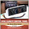 LM LPXWM HVAC Climate Control Panel with Blower Motor Switch