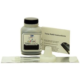 InkOwl Toner Refill Kit Replacement for Canon 055, 055H (Black, 1-Pack)