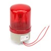 220 VAC Rotating Flashing Light Red LED Warning Light Industrial