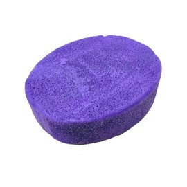 Internatural Handmade Exfoliating Sponge Soap Lavender 120 gr. Natural and Renewing Cleaning Experience