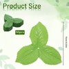 QfwdfcTrenz 50PCS Artificial Green Leaves Rose Leaves Decoration, Greenery Faux