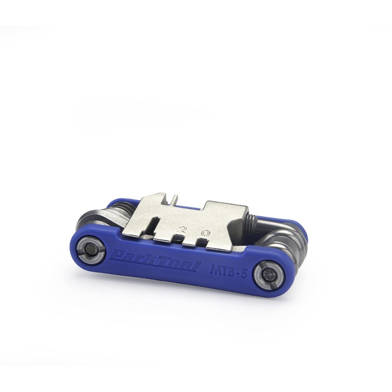 Park Tool MTB-5 Rescue Tool, Blue, Dimensions When Folded: 3.1