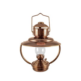 Vermont Lanterns - Brass Trawler Nautical Hanging Oil Lamp 10" ( Antique Brass)
