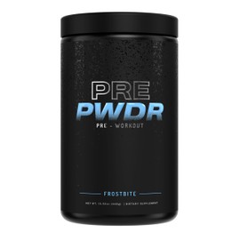 PWDRS Pre-Workout Powder, All Natural Pre Workout for Energy, Pump, Endurance & Strength, with Caffeine (Frostbite)