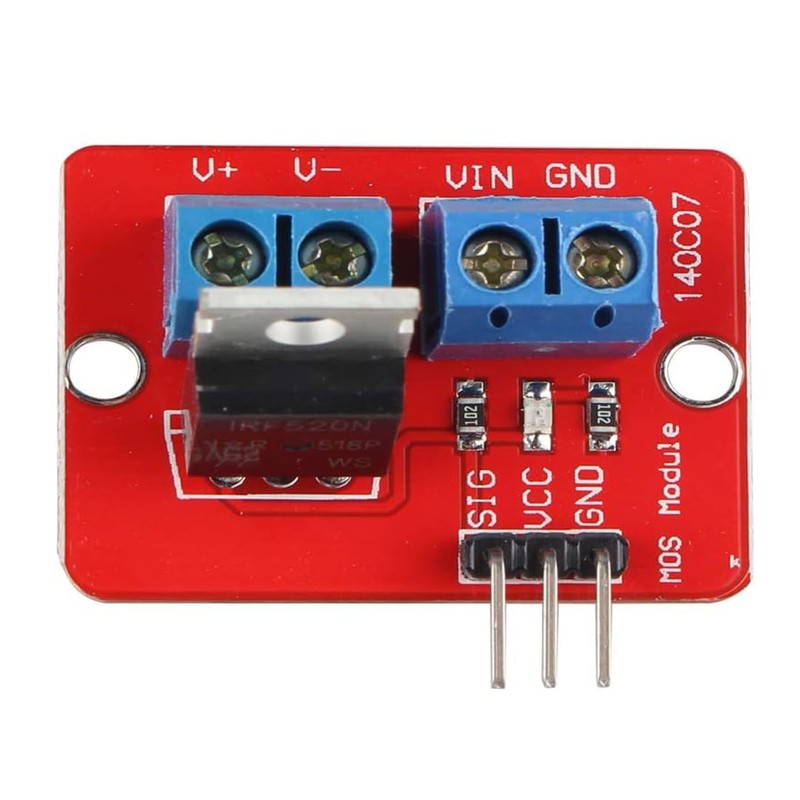 DUTTY IRF520 MOSFET Driver Module MOSFET Button Drive for Arduino