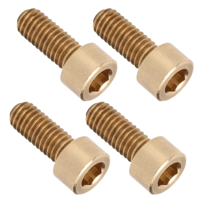50Pcs Cap Hex Socket Screw Copper Fastener Hardware Tools Industrial
