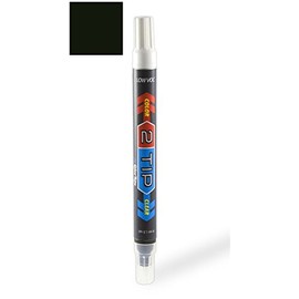 ColorRite 2Tip for Isuzu Stylus Automotive Touch-up Paint - Black (matt) 001-P11 - Color-and-Clearcoat Package