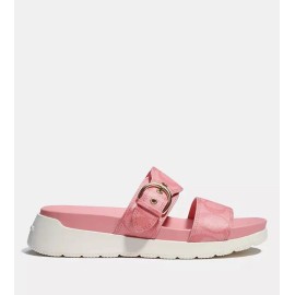 Coach Gwen Signature Sandal Size 8.5B Color Pink/Lemonade. NIB C8925 Runs Large