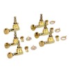 6Pcs Full Closed Guitar Tuning Key Accurate Fast Operation Stable