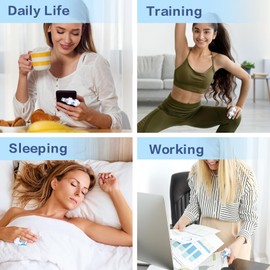 Wisesso Finger Splint, 3pcs Finger Brace Joint Stabilizer Knuckle Immobilization with Soft Foam Interior, Broken Finger Splints Fit for Thumb/Middle/Ring/Index/Pinky Finger (3, Mixed)