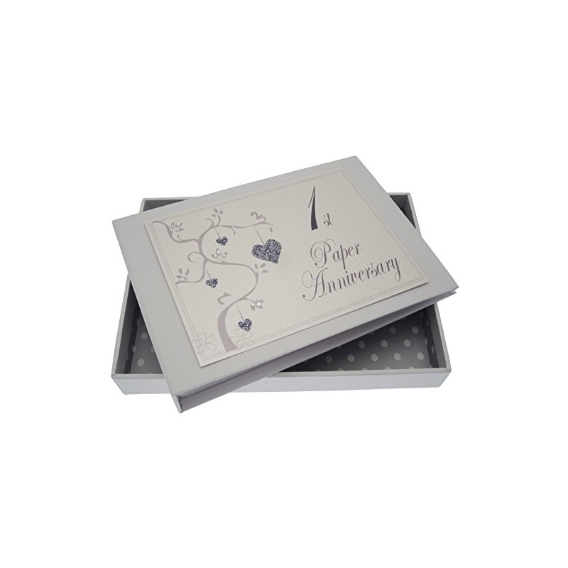 White Cotton Cards PHOTO ALBUM, Card, Plastic, 12.5x17.5x2.5 cm
