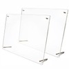 Halyuhn 8.5 x 11 Acrylic Picture Frame 2Pack, Acrylic Photo