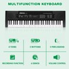 M SANMERSEN Kids Music Piano Keyboard, 61 Keys Piano Keyboard