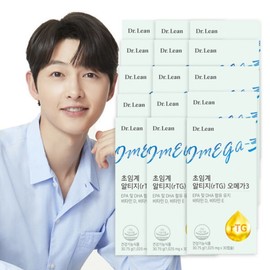 Dr. Lin Supercritical RTG Omega-3 (Song Joong-ki Omega) 15-month supply / 닥터린 초임계 알티지(rTG) 오메가3 (송중기 오메가) 15개월분