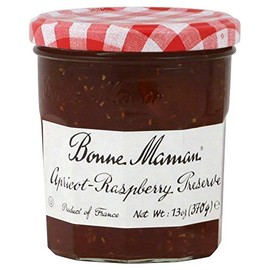 Bonne Maman, Preserves Apricot Raspberry, 13 Ounce