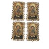 Set de 10 Mini Retablos Religiosos con Marco Decorativo, Imagen