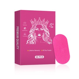 Sports Functional Tape, Relief Sports Tape - Waterproof, Elastic, Breathable, Anti-Allergenic Pink Tape 60 Strips