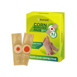 Corn Remover Bandage for Feet and Toes: 42-Pack Corn and Small Callus Removal Pads - Small Callus Treatment for All Ages - Use at Home or Outdoors