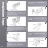 Lnrueg Electromagnetic Lock with ZL Brackets, Waterproof Electric Magnetic Door