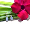 Meadows Natural Rainbow Moonstone Marquise Cut 925 Silver Rose Gold