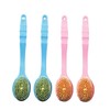 PACKOVE 4pcs Long Handle Scrubber Double Sided Exfoliating Bath Accessories