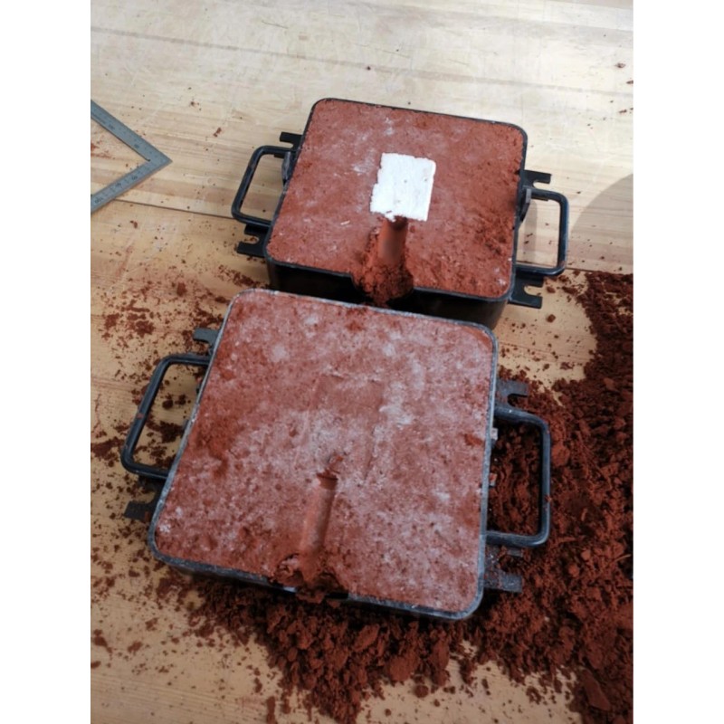 LSMIITTH 2-Part LSMIITTH Iron Large Flask Mold Frame for Sand