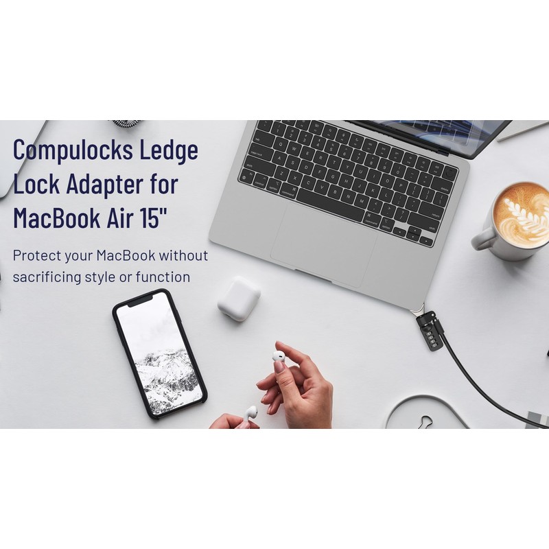Compulocks Ledge Lock Adapter for MacBook Air 15 Inch M2