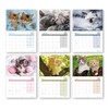 2025 A4 Cute Kittens Calendar. One Month to View. A3