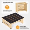 One Step Stool for Adults Seniors with Non-Slip Rubber Step