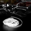 Tira Led Luz Fria Moldura Interior Decorativa Usb 5m Auto