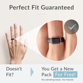 ThunderFit Trinity Stone Silicone Rings for Her - Faux Gemstone Rubber Wedding Engagement Bands for Women's, Variety Multipacks 1-3