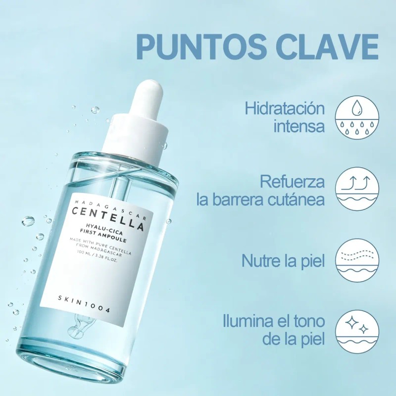 Skin1004 Ampolla Hyalu-cica Centella Madagascar 100ml