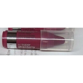 Clinique Chubby Stick Moisturizing Lip Colour Balm 07 Super Strawberry Travel Sz - 1x