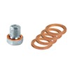 Oil Drain Plug Magnetic M14 x 1.5 mm 5x Sealing