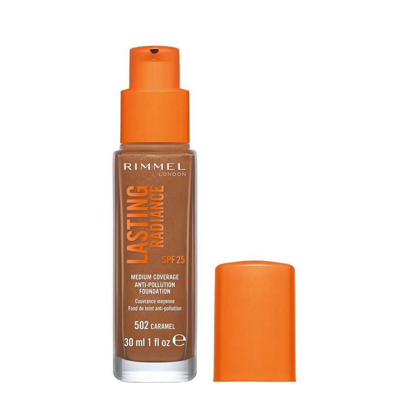Rimmel Lasting Radiance Medium Coverage Anti Pollution Foundation, SPF 25,