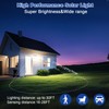 EMANER Solar Motion Lights Outdoor | Remote Control Brightest Flood