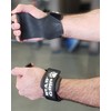BEAR GRIP Multi Grip Straps/Hooks, Premium Heavy duty weight lifting