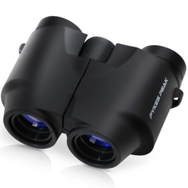 PYKES PEAK Binoculars for Live Use, 12x, Lightweight, 9.1 oz (260 g), Compact, High Magnification, Concerts, Sports Watching, Outdoors
