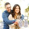 First Anniversary Keychain Gifts for Couple Husband Wife 1 Year
