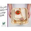 Waipur Organic Palm Leaf Plates - Rectangular Plates in Five