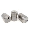 Honbay 2PCS Stainless Steel Dredge Salt Sugar Spice Pepper Shaker