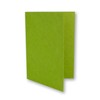 25 x Light Green Vintage Kraft Paper Folding Cards 210