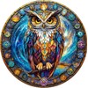 Wooden Puzzles for Adults 200 Pices, Owl 3D Puzzles for